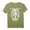 Lustiges Skelett Torso T-Shirt für Halloween - Gruseliges Kostümshirt für Kinder, Jugendliche & Erwachsene
