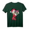 HapDog Minnie Mouse Holiday Present Grafik T-Shirt – Offizielles Disney Merchandise für Damen, Herren, Jungen & Mädchen