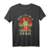 To Be Rockstar Heavy Metal Hand Horns Vintage Retro T-Shirt – Perfektes Geschenk für Rock- und Metal-Fans, Gitarrenspieler & Konzertliebhaber