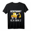 Kinder 2. Geburtstag T-Shirt für Jungen & Mädchen mit Bagger & Baustelle - Perfekt für den Kindergeburtstag und Baustellen-Fans
