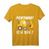 Kinder 2. Geburtstag T-Shirt für Jungen & Mädchen mit Bagger & Baustelle - Perfekt für den Kindergeburtstag und Baustellen-Fans