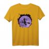 Hexen Shirt mit Besen und lila Mond - Perfekt für Halloween, Karneval, Walpurgisnacht & Magie-Fans