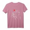 Mops Liebe Hundehalter Frauchen Geschenkidee T-Shirt - Lustiges Hundemotiv für Gassi, Geburtstag, Weihnachten & Muttertag