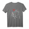 Mops Liebe Hundehalter Frauchen Geschenkidee T-Shirt - Lustiges Hundemotiv für Gassi, Geburtstag, Weihnachten & Muttertag