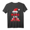 Ich bin die Mama Claus Weihnachtsfamilie - Lustiges Passendes Weihnachts-T-Shirt für die ganze Familie als Geschenk
