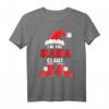 Ich bin die Mama Claus Weihnachtsfamilie - Lustiges Passendes Weihnachts-T-Shirt für die ganze Familie als Geschenk