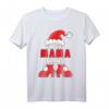 Ich bin die Mama Claus Weihnachtsfamilie - Lustiges Passendes Weihnachts-T-Shirt für die ganze Familie als Geschenk