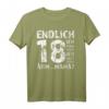 Endlich 18 Ich Kann Alles Ich Weiß Alles Ähm Mama T-Shirt – Lustiges Geschenk zum 18. Geburtstag für junge Erwachsene