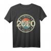 Retro Jahrgang 2020 Limited Edition - 4 Jahre Geburtstag T-Shirt für Kinder, Familie & Freunde