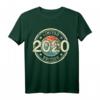 Retro Jahrgang 2020 Limited Edition - 4 Jahre Geburtstag T-Shirt für Kinder, Familie & Freunde