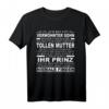 Herren Mama und Sohn Prinz Stolze Mama Ich Bin Ein Verwöhnter Sohn T-Shirt - Lustiges Familiengeschenk für Mutter und Sohn zu Weihnachten, Ostern & Geburtstag