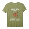 Mein Menschen Kostüm Bin ich ein Orang-Utan Halloween T-Shirt - Lustiges Tierkostüm für Familien & Partys