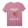 Mein Menschen Kostüm Bin ich ein Orang-Utan Halloween T-Shirt - Lustiges Tierkostüm für Familien & Partys