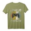Herren 30. Geburtstag Gamer T-Shirt - Level 30 Complete, Perfektes Geschenk für Zocker & Videospiel Fans