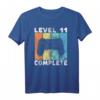 Level 11 Complete Gaming T-Shirt – Perfektes Geschenk zum 11. Geburtstag für Jungen, Gamer und Videospiel-Liebhaber