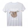 Mein Menschen Kostüm Bin ich ein Faultier Halloween Outfit T-Shirt - Lustiges Geschenk für Familie und Freunde