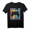 Gamer Level 14 Complete Geburtstagsshirt für Jungen - Cooles Geschenk zum 14. Geburtstag, perfekt für Gaming-Fans & Geburtstagsfeiern