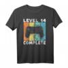 Gamer Level 14 Complete Geburtstagsshirt für Jungen - Cooles Geschenk zum 14. Geburtstag, perfekt für Gaming-Fans & Geburtstagsfeiern