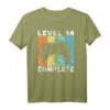 Gamer Level 14 Complete Geburtstagsshirt für Jungen - Cooles Geschenk zum 14. Geburtstag, perfekt für Gaming-Fans & Geburtstagsfeiern