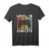 Gamer Level 18 Langarmshirt für Jungen – Perfektes Geburtstagsgeschenk für Videospiel-Fans zum 18. Geburtstag