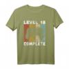 Gamer Level 18 Langarmshirt für Jungen – Perfektes Geburtstagsgeschenk für Videospiel-Fans zum 18. Geburtstag
