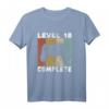 Gamer Level 18 Langarmshirt für Jungen – Perfektes Geburtstagsgeschenk für Videospiel-Fans zum 18. Geburtstag