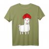 Schwarzwald Lama Alpaka Bollenhut T-Shirt – Regionales Geschenk für Schwarzwald-Fans, Kinder & Erwachsene, perfekt für Weihnachten & Geburtstag