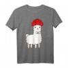 Schwarzwald Lama Alpaka Bollenhut T-Shirt – Regionales Geschenk für Schwarzwald-Fans, Kinder & Erwachsene, perfekt für Weihnachten & Geburtstag