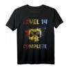 14. Geburtstag Jungen Gamer T-Shirt Level 14 - Perfektes Geschenk für Videospiel-Fans und Nerds im Teenageralter