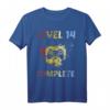 14. Geburtstag Jungen Gamer T-Shirt Level 14 - Perfektes Geschenk für Videospiel-Fans und Nerds im Teenageralter
