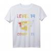 14. Geburtstag Jungen Gamer T-Shirt Level 14 - Perfektes Geschenk für Videospiel-Fans und Nerds im Teenageralter