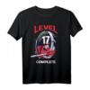 17. Geburtstag Gamer Jungen - Level 17 Complete T-Shirt für Gaming-Fans, Videospielverrückte & Zocker zum Geburtstag