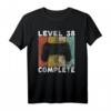 Level 38 Complete Gaming Geburtstagsshirt – Cooles Geschenk für 38-jährige Männer, Gamer, Söhne, Freunde & Partner zum Geburtstag