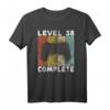 Level 38 Complete Gaming Geburtstagsshirt – Cooles Geschenk für 38-jährige Männer, Gamer, Söhne, Freunde & Partner zum Geburtstag