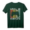Level 38 Complete Gaming Geburtstagsshirt – Cooles Geschenk für 38-jährige Männer, Gamer, Söhne, Freunde & Partner zum Geburtstag