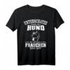 Schäferhund Erziehung Frau Hundebesitzerin T-Shirt mit lustigem Spruch – Geschenkidee für Hundeliebhaberinnen, Frauchen, Oma & Mama zum Muttertag, Geburtstag & Weihnachten