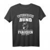 Schäferhund Erziehung Frau Hundebesitzerin T-Shirt mit lustigem Spruch – Geschenkidee für Hundeliebhaberinnen, Frauchen, Oma & Mama zum Muttertag, Geburtstag & Weihnachten
