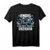 Lustiges Erzieher Beruf T-Shirt – Engel ohne Flügel nennt man Erzieher als Geschenkidee für Abschluss, Weihnachten & Geburtstag
