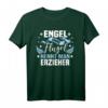 Lustiges Erzieher Beruf T-Shirt – Engel ohne Flügel nennt man Erzieher als Geschenkidee für Abschluss, Weihnachten & Geburtstag