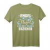 Lustiges Erzieher Beruf T-Shirt – Engel ohne Flügel nennt man Erzieher als Geschenkidee für Abschluss, Weihnachten & Geburtstag