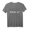 Aramsamsam Kindergarten sing Kinderlieder T-Shirt – Lustiges Geschenk für Erzieher und Kindergärtner zum Geburtstag, Weihnachten & als Arbeitskleidung