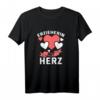 Erzieher Pädagogin Beruf - Erzieherin mit Herz T-Shirt für Kollegen, Freunde & Abschiedsgeschenke