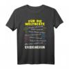 Erzieherinnen und Erzieher Geschenk - Personalisiertes T-Shirt zum Abschied, Rente & Danke sagen für Kindergärtner & Pädagogen
