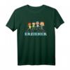 Erzieher Herzschlag Tagesmutter Kinder Nanny Kita Geschenk - Perfektes T-Shirt für Pädagoginnen, Erzieherinnen & Kinderbetreuungspersonal