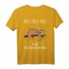 Faultier T-Shirt für Erzieherinnen - Das perfekte Geschenk für Kindergartenpersonal, Abschied & Geburtstag