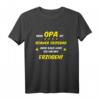 Lustiges Großvater Geschenk: Mein Opa ist schwer erziehbar T-Shirt – Perfekt für Geburtstag & Weihnachten für Enkel und Großväter