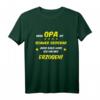 Lustiges Großvater Geschenk: Mein Opa ist schwer erziehbar T-Shirt – Perfekt für Geburtstag & Weihnachten für Enkel und Großväter