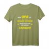 Lustiges Großvater Geschenk: Mein Opa ist schwer erziehbar T-Shirt – Perfekt für Geburtstag & Weihnachten für Enkel und Großväter
