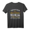 Erzieherin Ninja Kindergarten T-Shirt - Originelles Geschenk für Erzieher, Eltern & Großeltern zu Weihnachten, Geburtstag & besonderen Anlässen