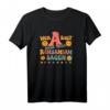 Wer A sagt muss auch Ramsamsam sagen - Lustiges Kita Erzieher T-Shirt als Abschiedsgeschenk & Arbeitskleidung